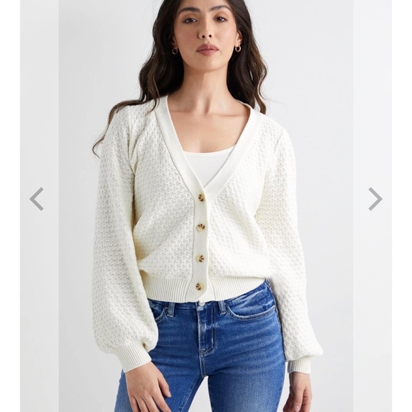 DownEast Sweaters - DOWNEAST Spring Break Cardi 🌸 MEDIUM